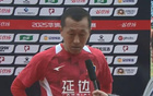 金泰延：教练鼓励不放弃，下半场有胜机。